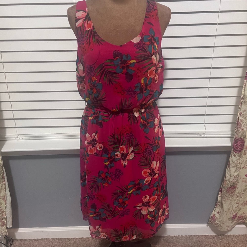 Old Navy Vibrant Floral Mini Dress